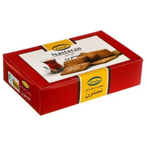 گرجی بیسکویت نسترن طعم دار 380گ