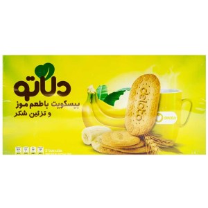 دلاتو بیسکویت پذیرایی موزی 900 گ