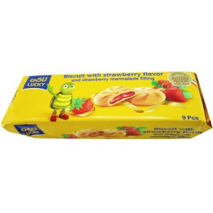 ویتانا بیسکویت طعم دار مغزدار ممارمالاد(لاکی)