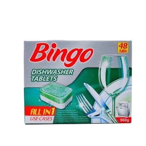 بینگو قرص ماشین ظرفشویی 48 عددی