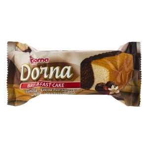 درنا کیک صبحانه وانیل کاکائو