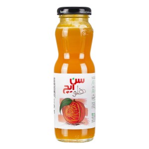سن ایچ آبمیوه هلو شیشه 200 م