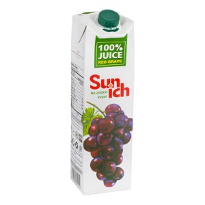 سن ایچ آب انگور قرمز 1ل