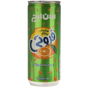 سن ایچ نوشیدنی پرتقال فروتی قوطی 250 م