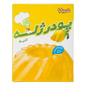 شیبابا پودر ژله انبه