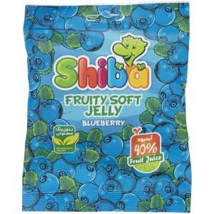 شیبا پاستیل سافت جلی بلوبری