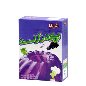 شیبابا پودر ژله انگور