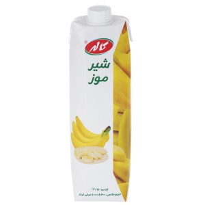 کاله شیر موزی منشوری یک لیتری