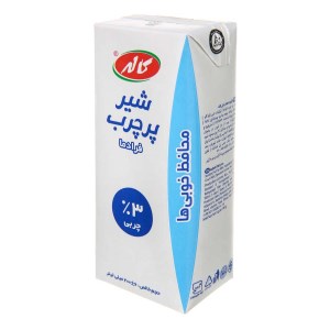 کاله شیر پر چرب لیف 3 درصد چربی 200 م