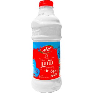 کاله شیر بدون لاکتوز پر چرب بطری 955 م