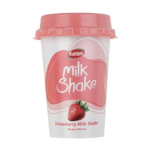 کاله میلک شیک توت فرنگی 200 م