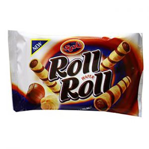 نادری ویفر رول رول مغز کرم فندق