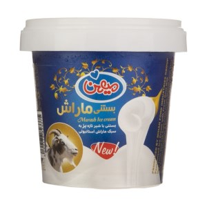 میهن بستنی لیوانی ماراش