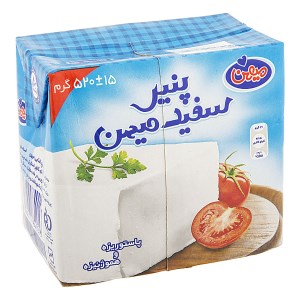 میهن پنیر سفید 520گ