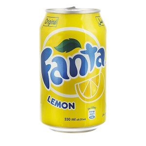فانتا نوشابه لیمویی 330م(قوطی)