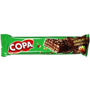 کوپا ویفر فندقی با روکش کاکائویی