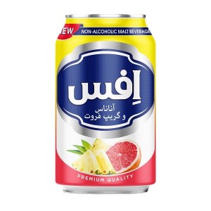 افس نوشیدنی مالت آناناس گریپ فروت 330 م