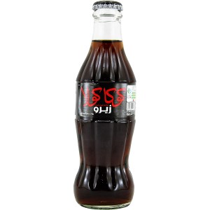 کوکاکولا نوشابه زیرو 250م(شیشه ای)