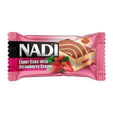 نادی کیک لایه ای توت فرنگی 25 گ