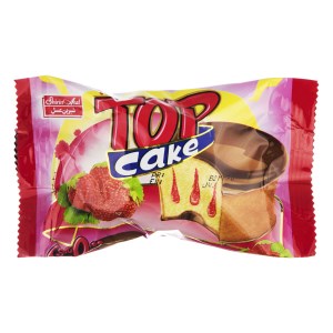 شیرین عسل تاپ کیک توت فرنگی