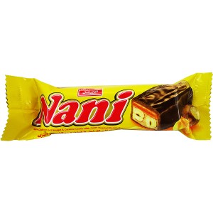 شیرین عسل نانی نوقا مغزدارفندقی 40گ