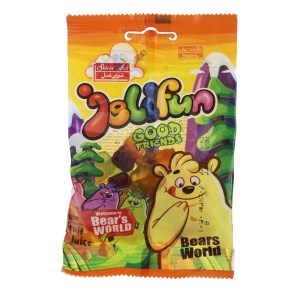 شیرین عسل پاستیل میوه ای خرسی