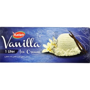 کاله بستنی وانیلی 1 ل