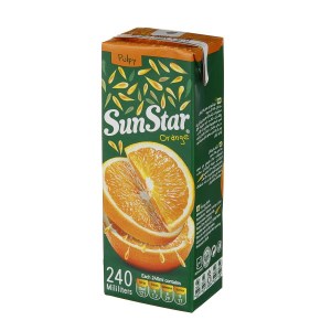 سان استار آبمیوه پالپی پرتقال 240 م