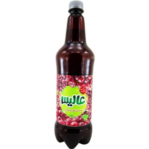 عالیس نوشیدنی میوه ای گازدار انگور 1ل