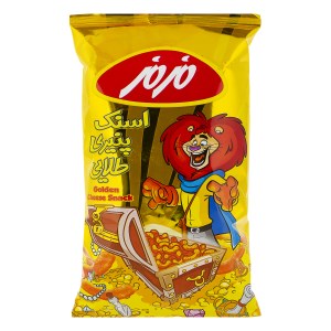 مز پف اسنک طلایی پنیری متوسط