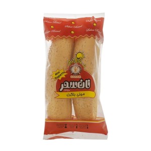 نان سحر نیم باگت کنجدی دو عددی