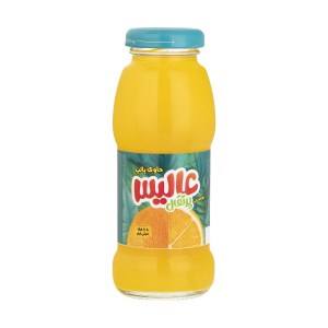 عالیس نوشیدنی میوه ای بدون گاز پالپ دار پرتقال 240 میلی لیتر