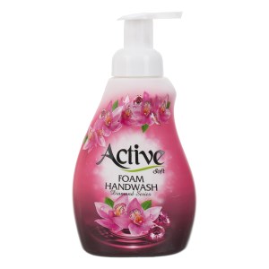 اکتیو مایع دستشویی فوم دیاموند صورتی 500 م