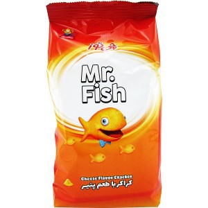 چی توز کراکر ماهی باپودر پنیر