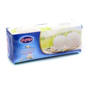 دومینو بستنی وانیلی/شکلاتی 2ل