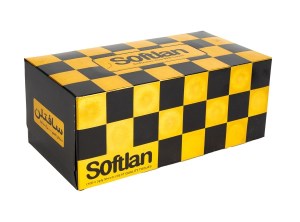 سافتلن دستمال کاغذی 100برگ سه لایه