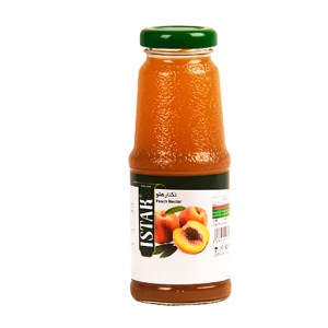 ایستک آبمیوه شیشه ای نکتار هلو 200 م