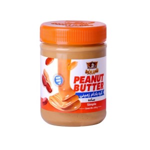 شیررضا کره بادام زمینی ساده