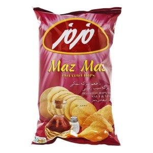 مزمز چیپس سرکه ای