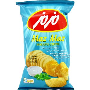 مزمز چیپس ماست وریحان