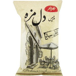 مزمز چیپس دل مزه فلفلی کوچک