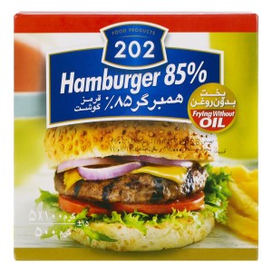 202 همبرگر ویژه 85 درصد