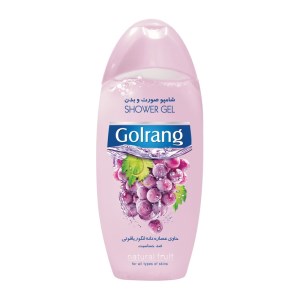 گلرنگ شامپو صورت و بدن حاوی عصاره انگور یاقوتی 400 گرمی