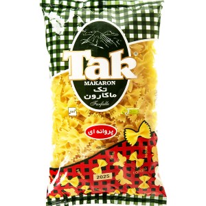 تک ماکارون ماکارونی پروانه ای 500گ