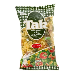 تک ماکارون ماکارونی پروانه ای سبزیجات 500گ