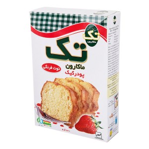 تک ماکارون پودرکیک توت فرنگی
