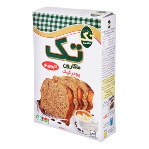 تک ماکارون پودر کیک کاپوچینو