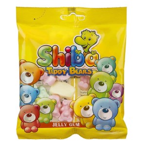 شیبا پاستیل خرس عروسکی 90گ