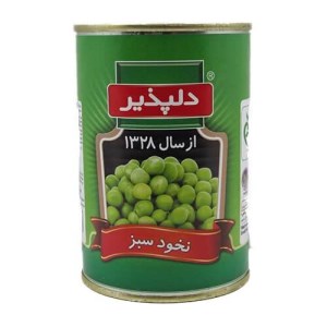 دلپذیر کنسرو نخود سبز