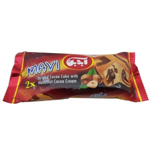 آیدین ماوی کیک دوقلو روغنی ساده کاکائویی